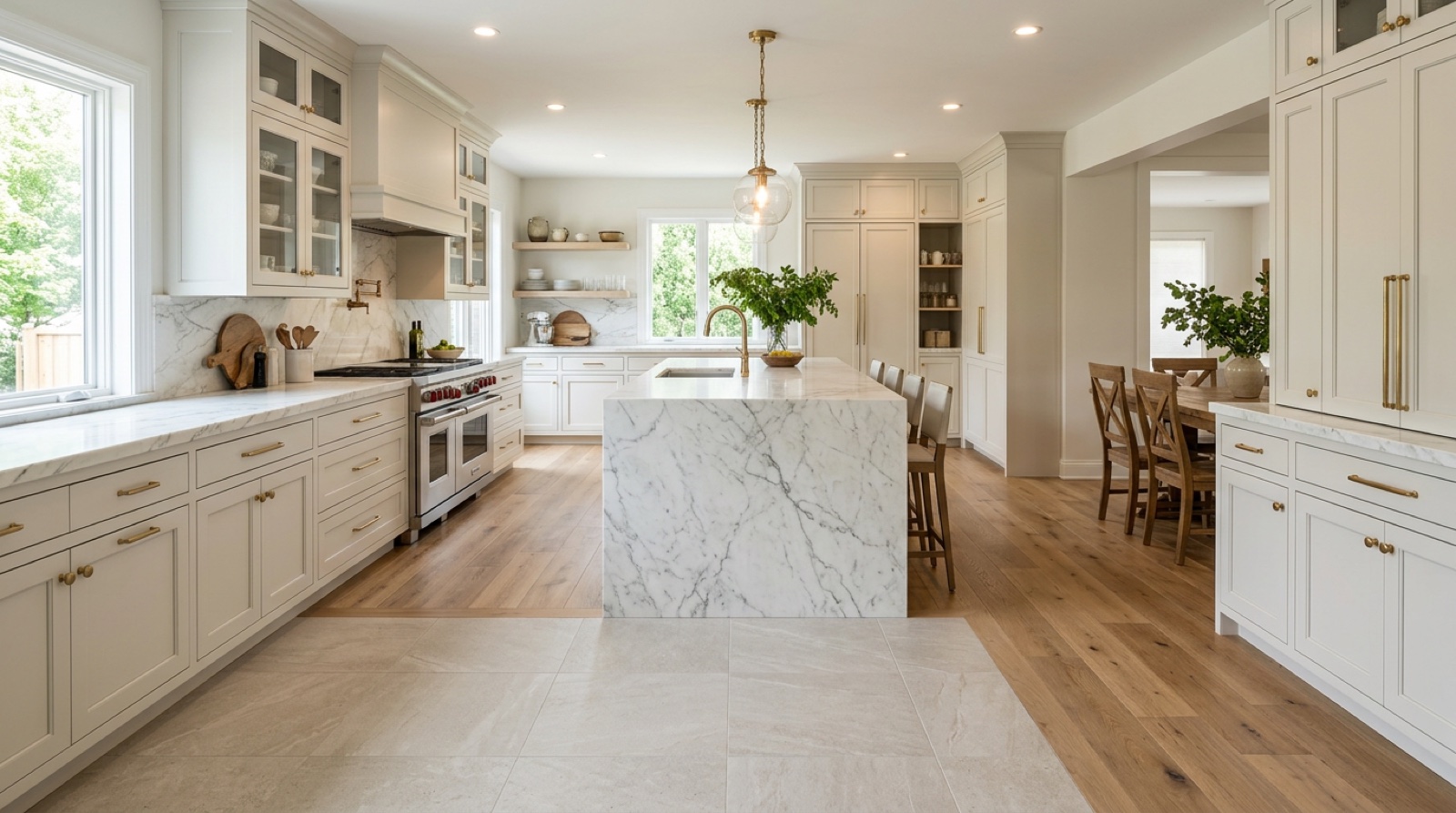 Best Kitchen Flooring Options: Tile, LVP, and Engineered Hardwood